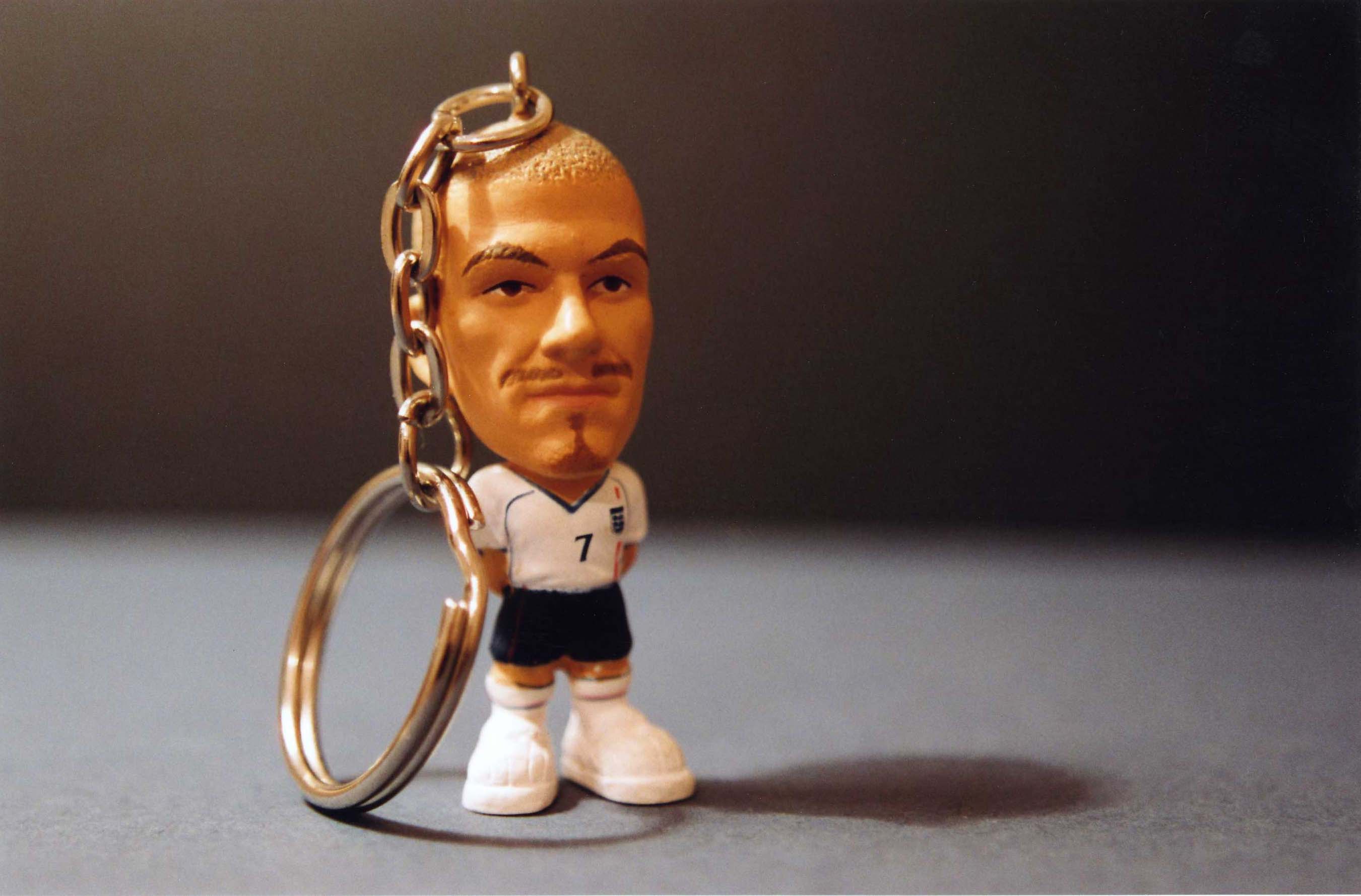 Steve Greaves - David Beckham Keyring - reference photo