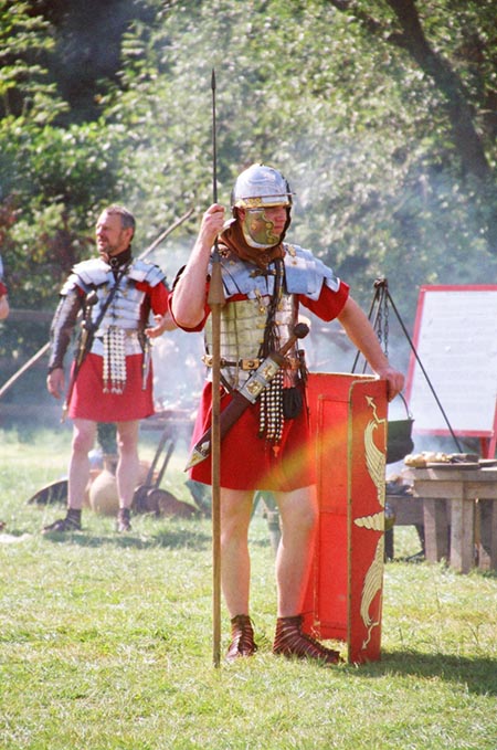 Roman Legionary Soldiers - photo by Steve Greaves